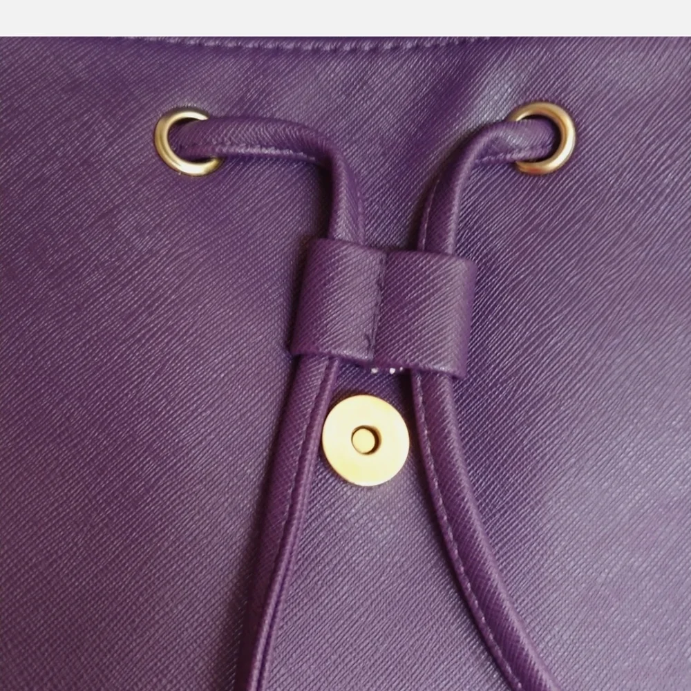 Elegant Purple Women's Backpack - Picture 2 of 6